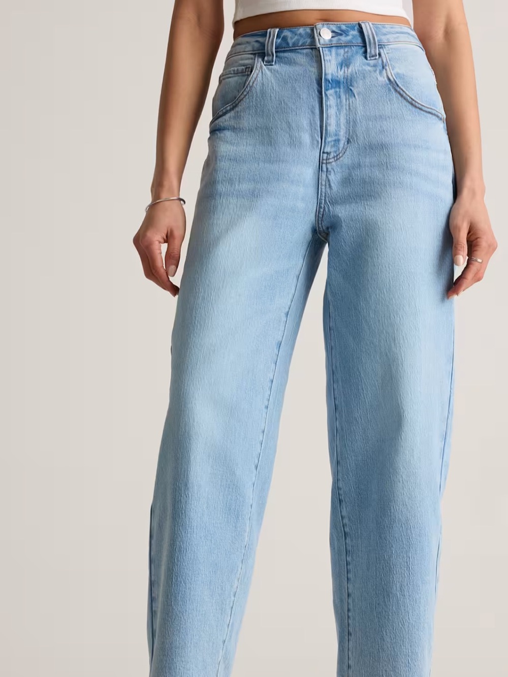 Quince Bella Stretch Barrel Jean